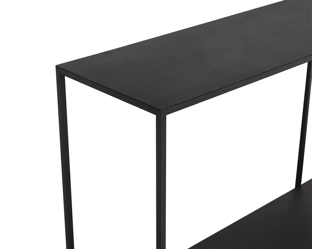 Durham Black Console Table