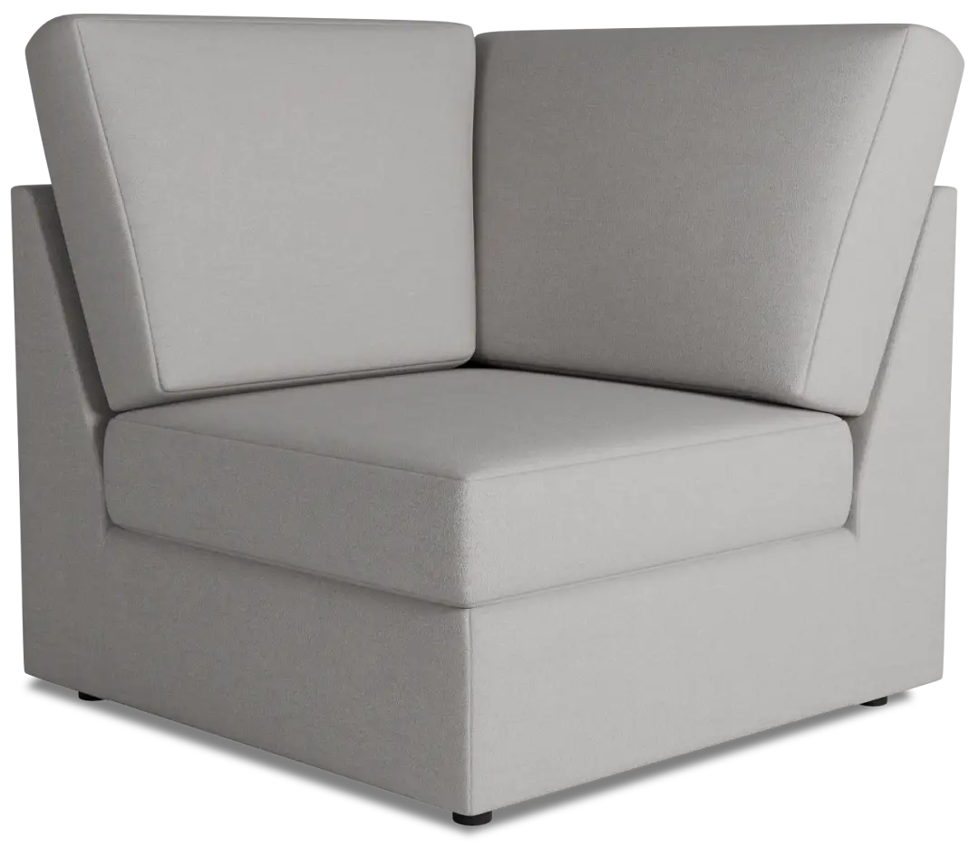 Citymod Light Gray Fabric Wedge Citymod Light Gray Fabric Wedge