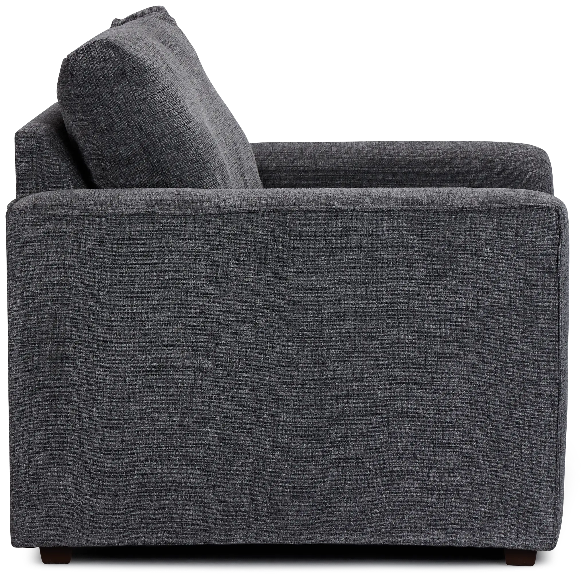 Maxie Dark Gray Micro Chair Maxie Dark Gray Micro Chair
