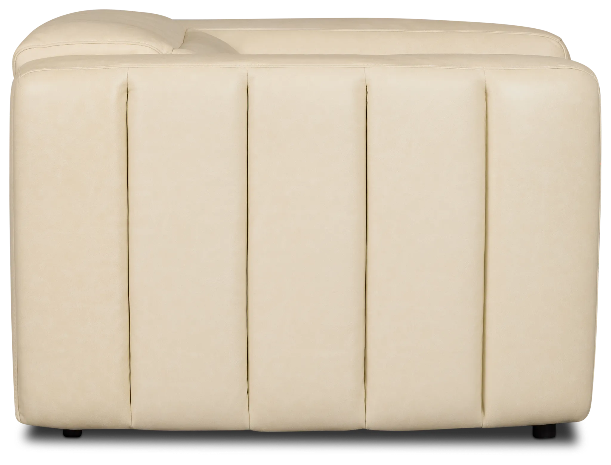 Jace Ivory Lthr/vinyl Power Recliner