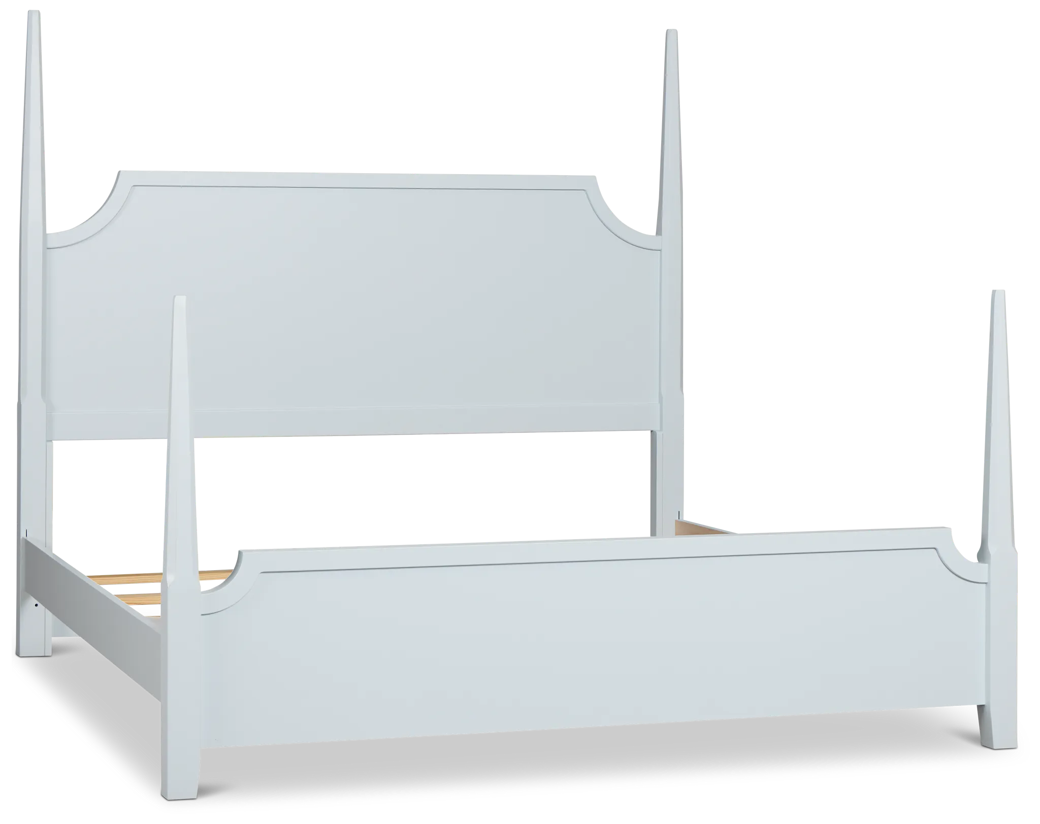 Carolina Light Blue Poster Bed