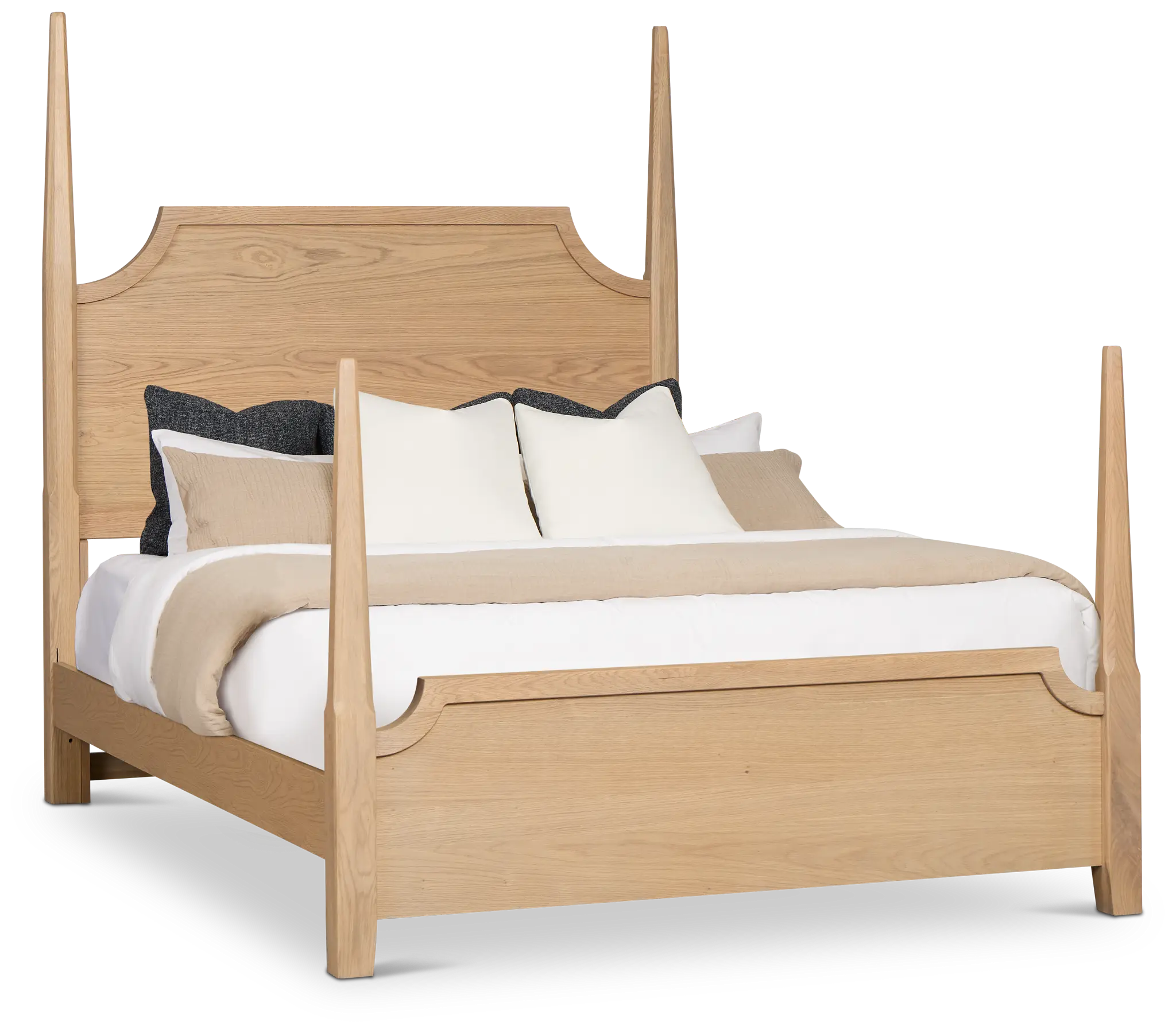 Carolina Light Tone Poster Bed Carolina Light Tone Poster Bed