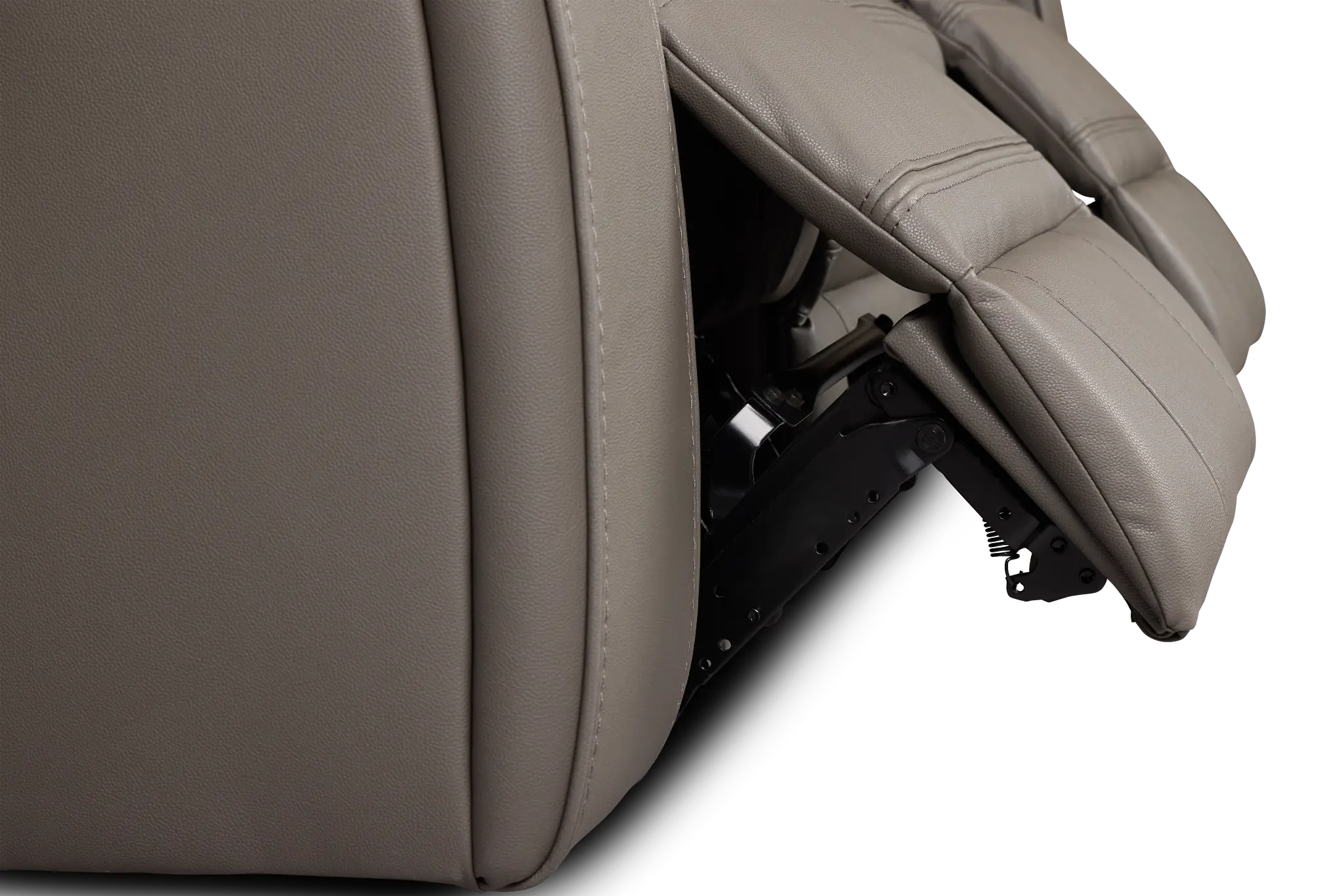 Rhett Gray Micro Power Reclining Sofa Rhett Gray Micro Power Reclining Sofa