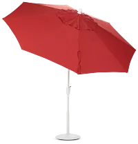 Capri Red Umbrella Set