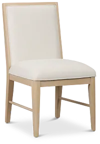 Castello Light Tone Upholstered Side Chair