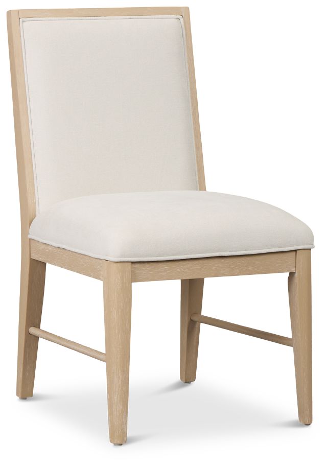 Castello Light Tone Upholstered Side Chair