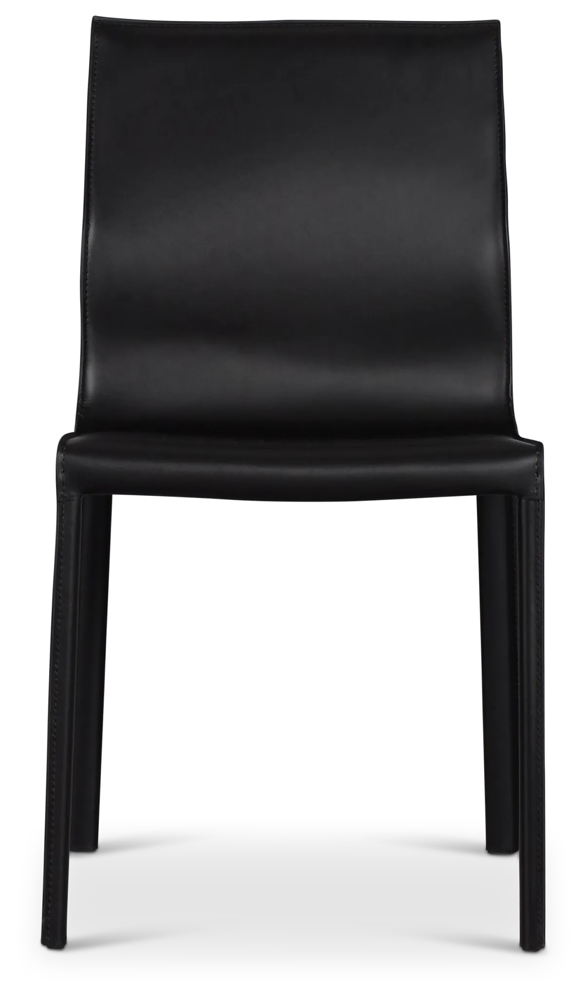 Lugo Black Upholstered Side Chair