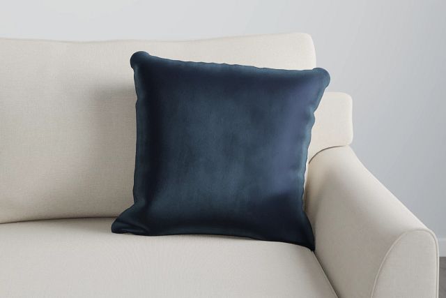 Joya Dark Blue 20" Accent Pillow