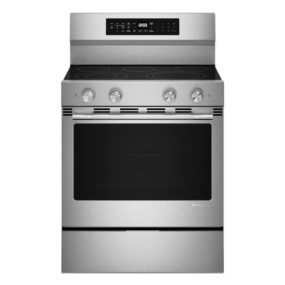 Kitchenaid 530 Series Stainless Steel Electric Range Kitchenaid 530 Series Stainless Steel Electric Range
