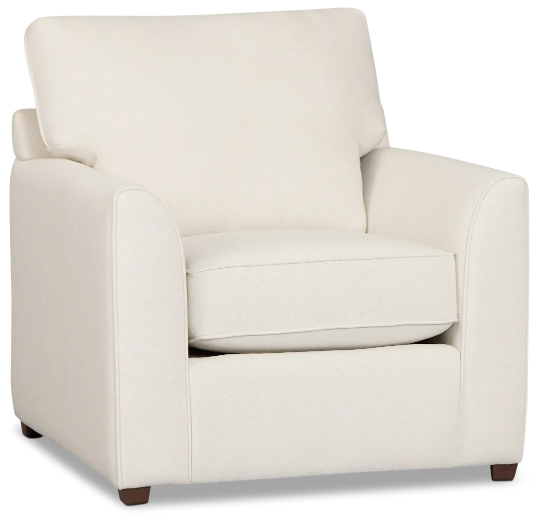 Tate Light Beige Fabric Chair