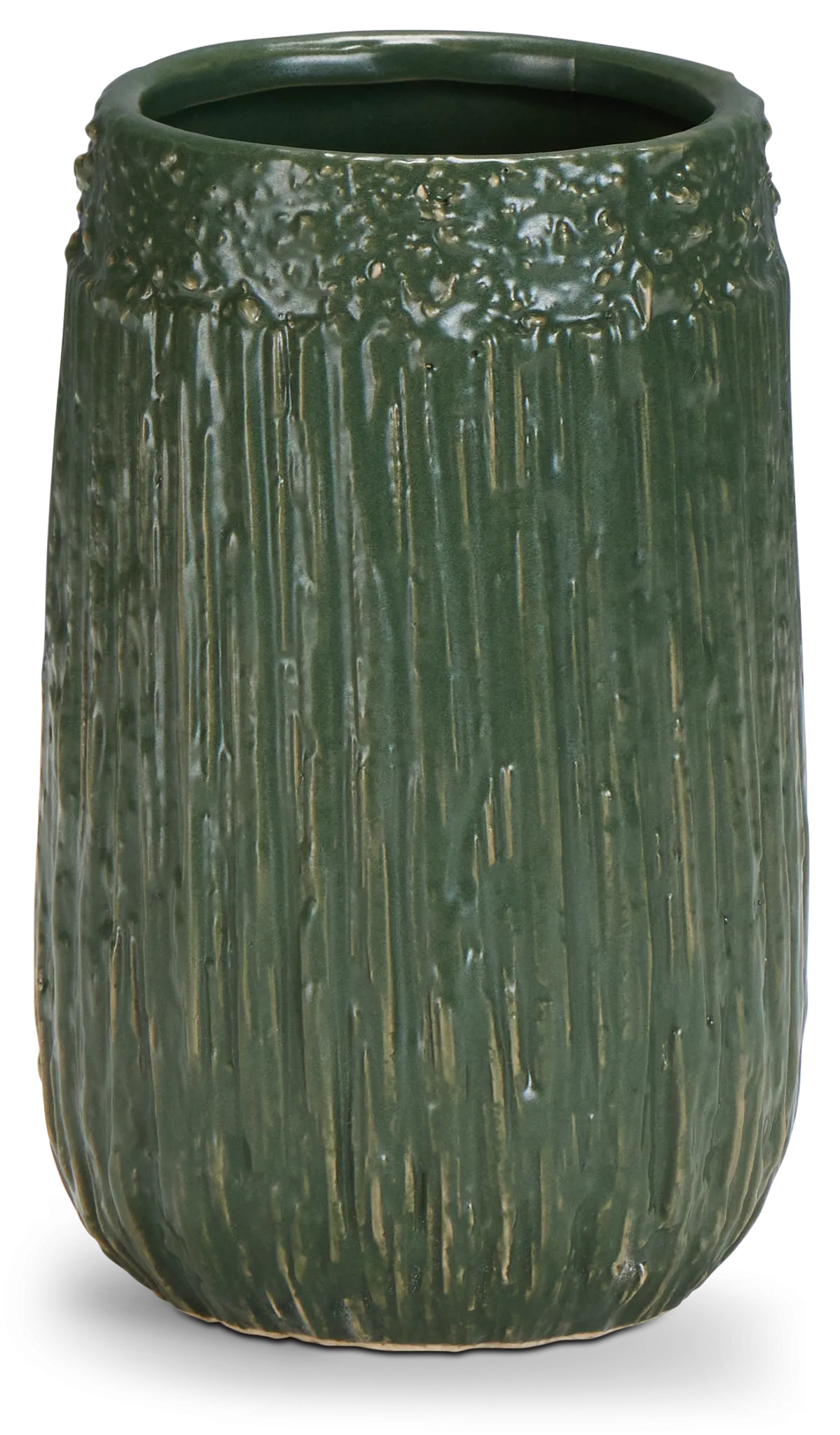 Birk Dark Green Small Vase