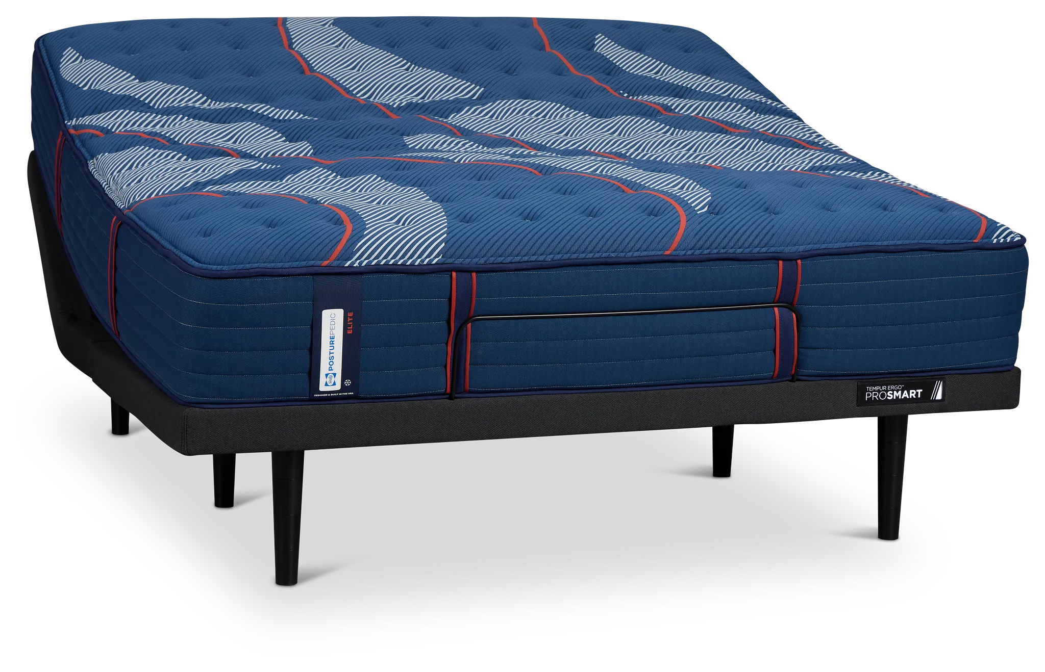 Posturepedic Elite Spring Albany 2 Firm Ergo Prosmart Adjustable Mattress Set