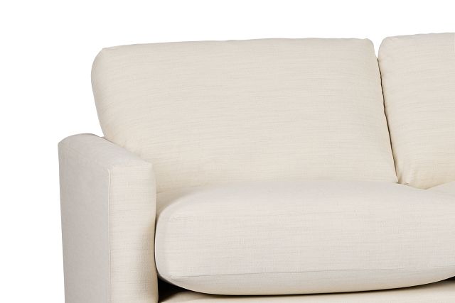 Noah Ivory Fabric Right Chaise Sectional