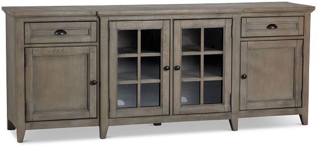 Heron Cove Light Tone 80" Tv Stand