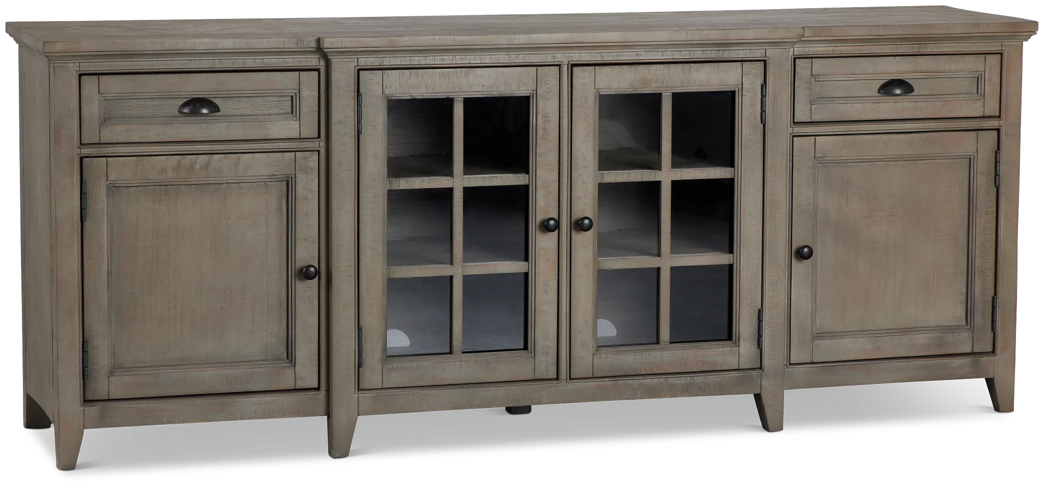 Heron Cove Light Tone 80" Tv Stand