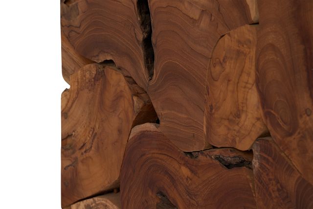 Haven Mid Tone Teak Square End Table