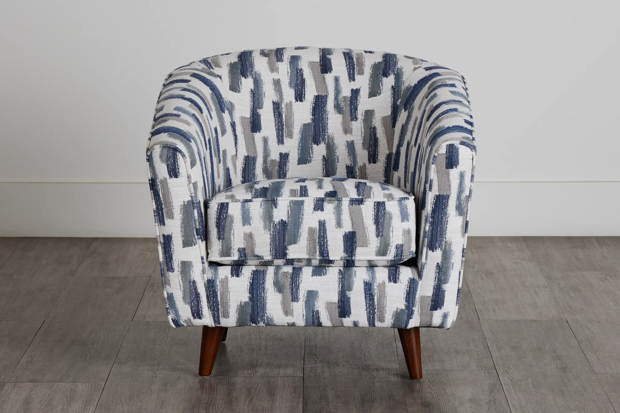 Staccato Navy Fabric Accent Chair Staccato Navy Fabric Accent Chair