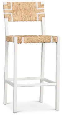 Nantucket Light Tone 30" Woven Barstool
