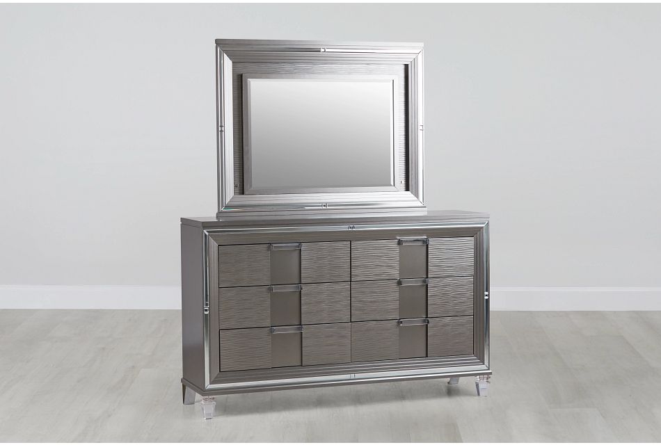 Vegas Gray Dresser Mirror Bedroom Dressers Mirrors City Furniture Vegas Gray Dresser Mirror Bedroom