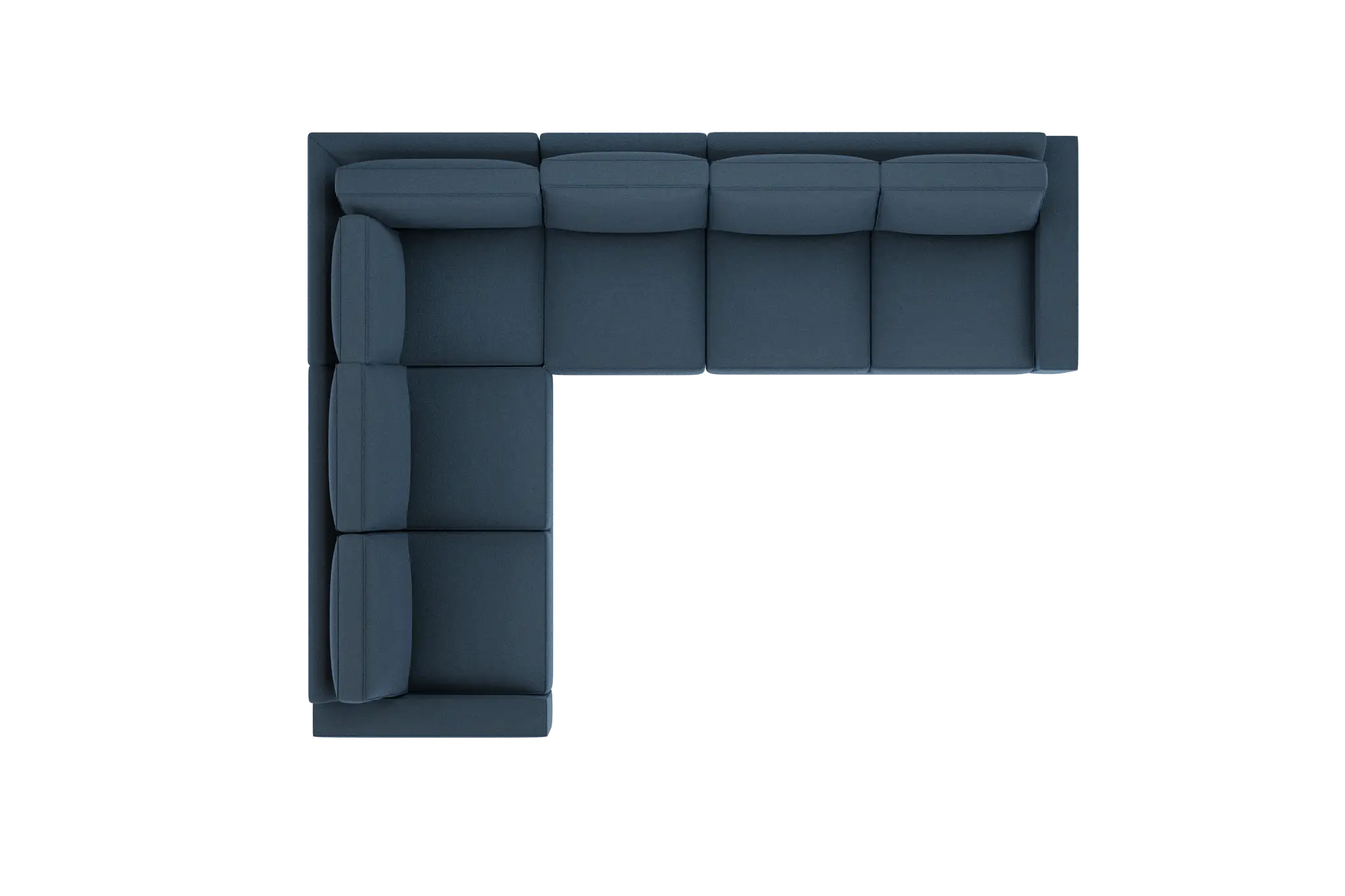 Edgewater Elite Blue Medium Two-arm Sectional Edgewater Elite Blue Medium Two-arm Sectional