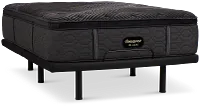 Beautyrest Black Series Two Plush Pillow Top Elite Adjustable Mattress Set
