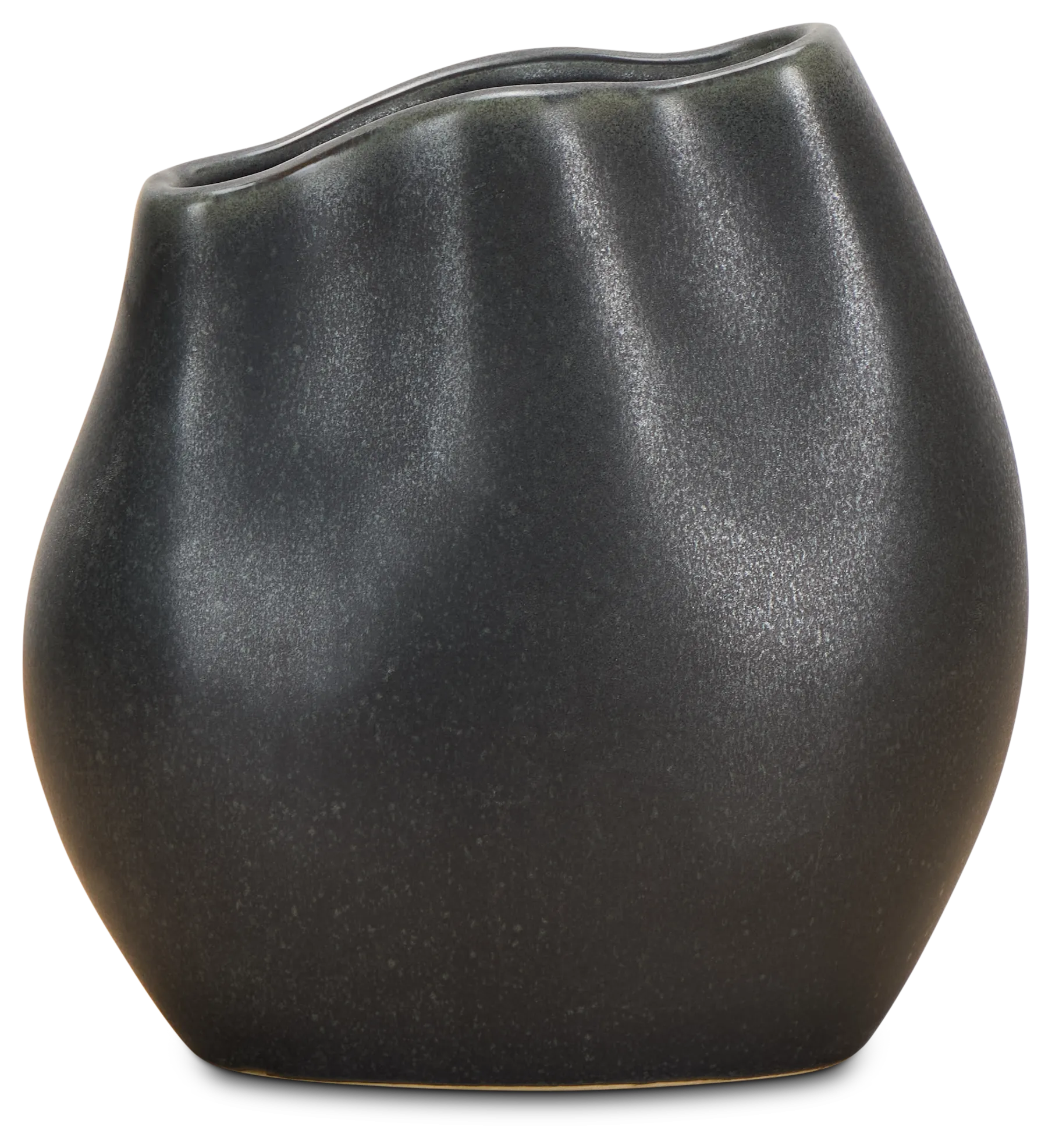 Visalia Black Small Vase