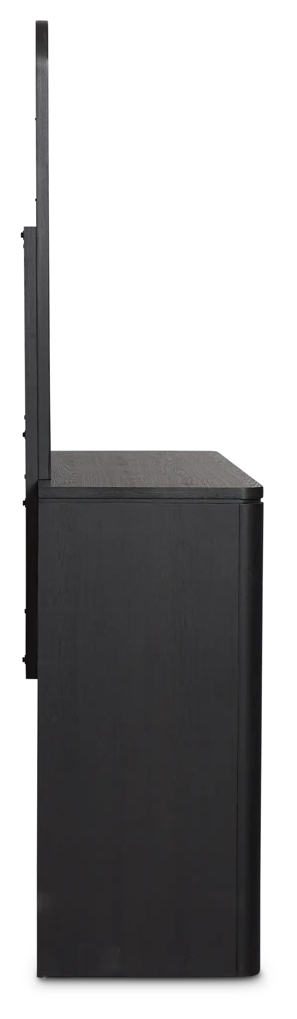 Emory Black Dresser & Mirror Emory Black Dresser & Mirror