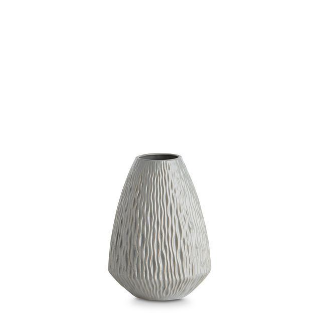 Lyra Small Gray Vase (1)