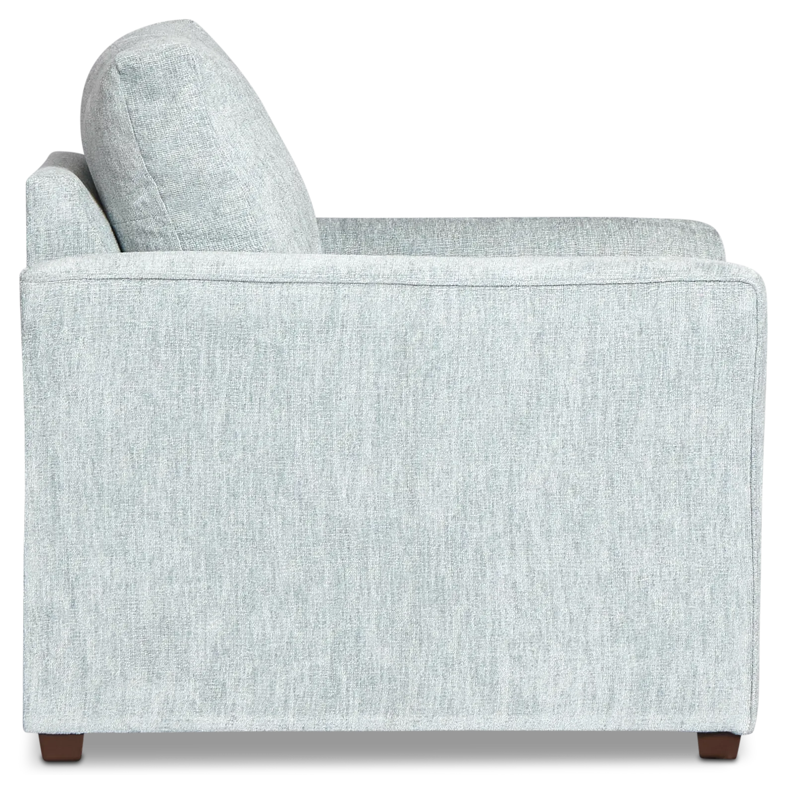 Shore Light Blue Fabric Chair