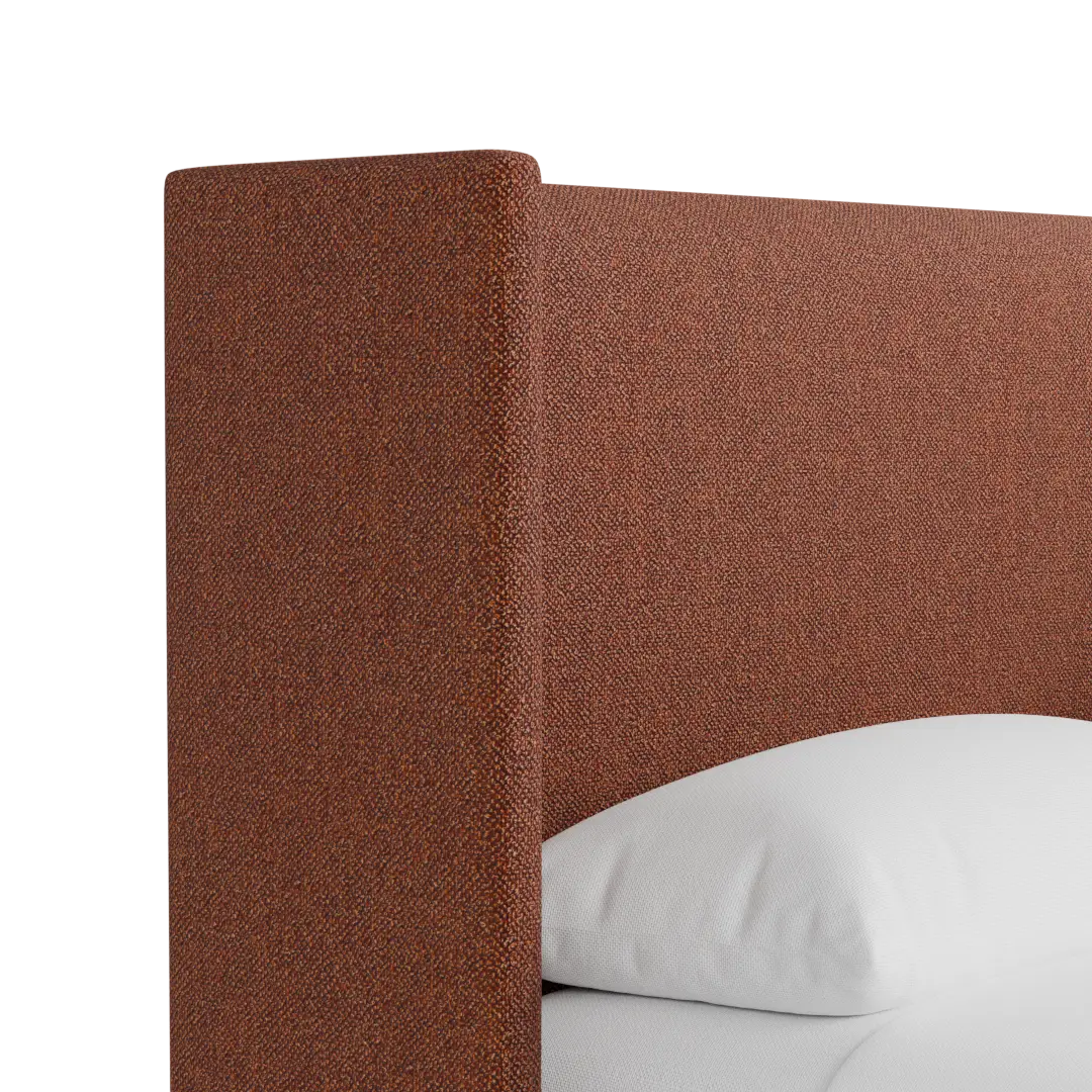 Captiva Elite Medium Brown 48" Upholstered Shelter Bed Captiva Elite Medium Brown 48" Upholstered Shelter Bed