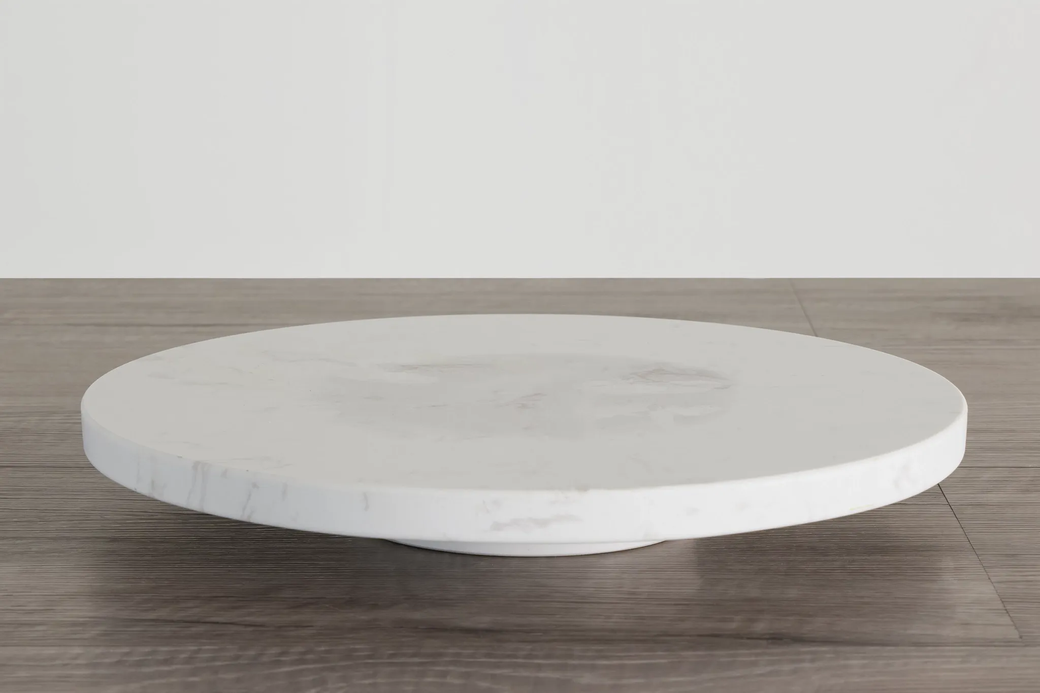 Ronan White Marble Cake Stand