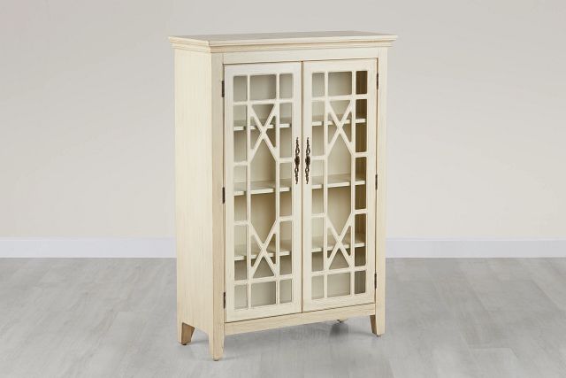 Alexis Ivory Tall Two-door Cabinet (0)