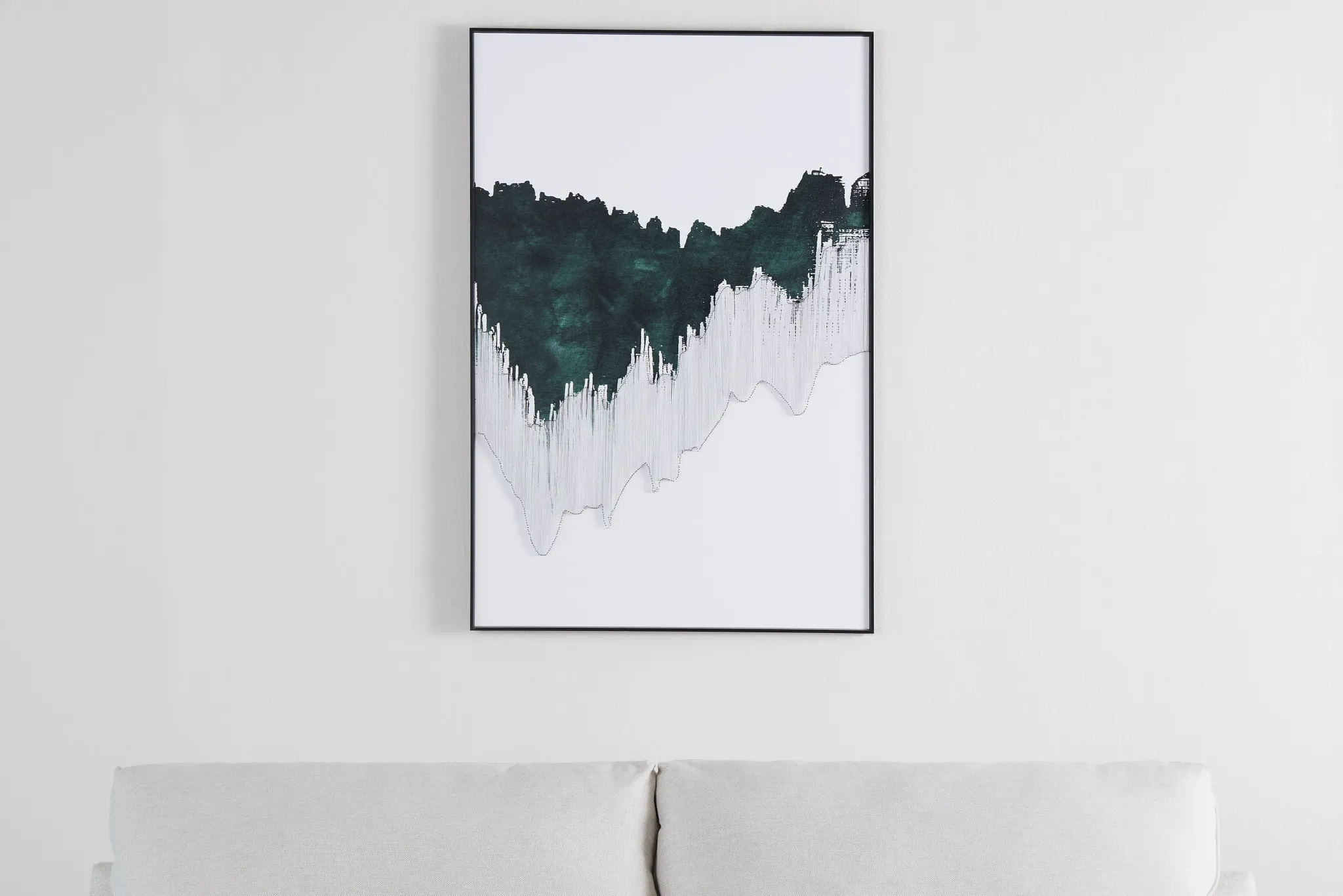 Indy Green Framed Wall Art