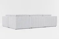 Destin Sea Lane Dark Blue Fabric 6-piece Pit Sectional