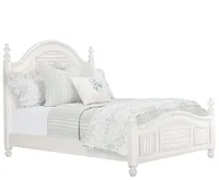 Savannah Ivory Poster Bed
