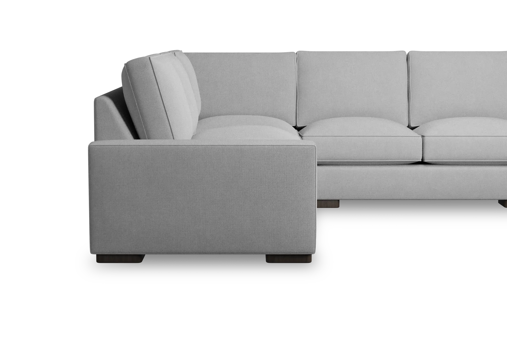 Edgewater Suave Gray Medium Right Chaise Sectional Edgewater Suave Gray Medium Right Chaise Sectional