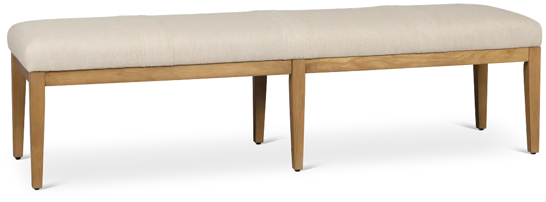 Tahoe Light Tone Upholstered Dining Bench Tahoe Light Tone Upholstered Dining Bench