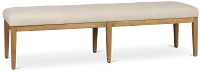 Tahoe Light Tone Upholstered Dining Bench