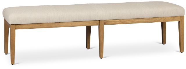 Tahoe Light Tone Upholstered Dining Bench