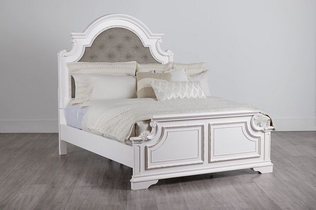 Wilmington Two Tone Uph Panel Bed Bedroom Sets City Furniture Wilmington Two Tone Uph Panel Bed, Wilmington King Sleigh Bed Frame