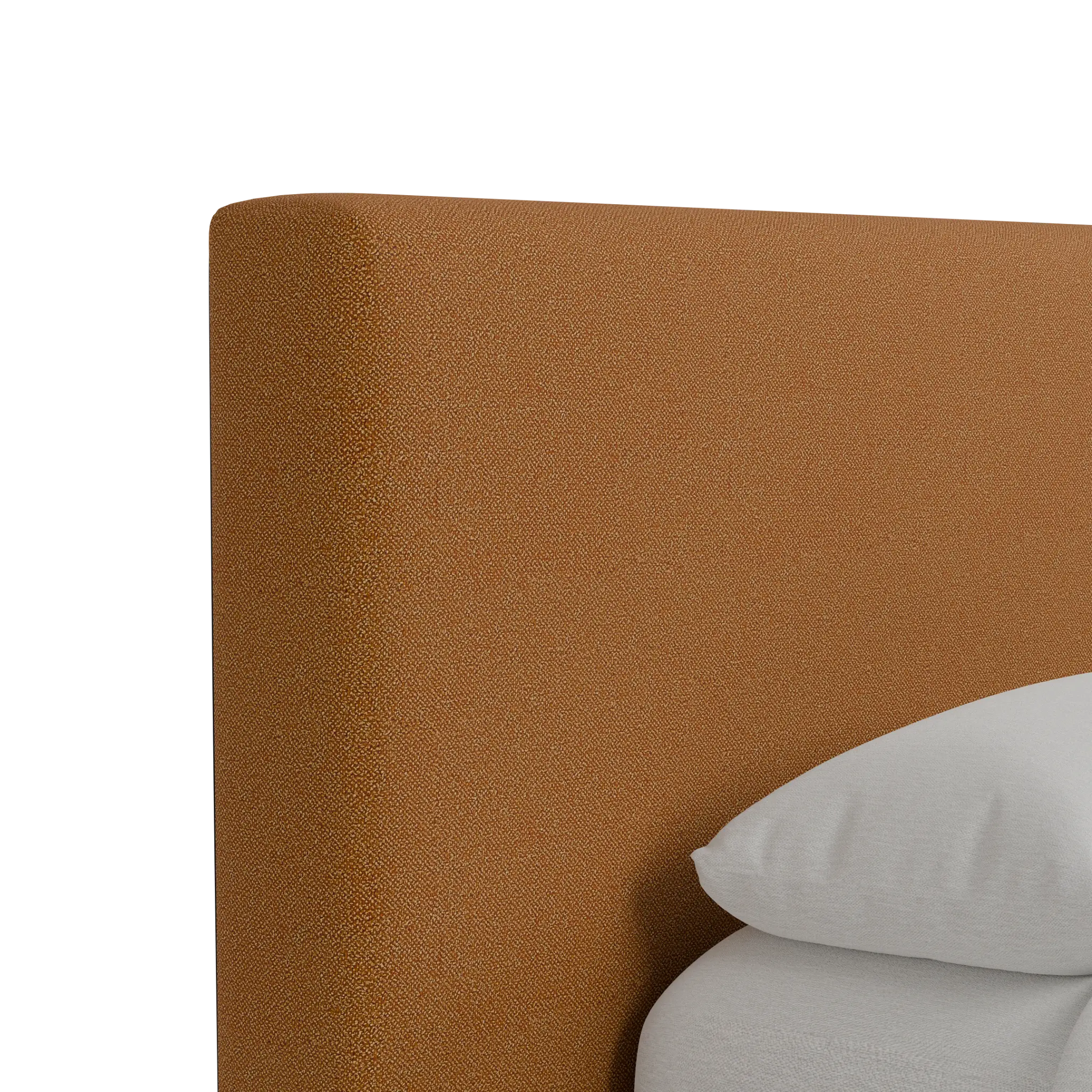 Grayton Elite Light Brown 44" Upholstered Platform Bed Grayton Elite Light Brown 44" Upholstered Platform Bed