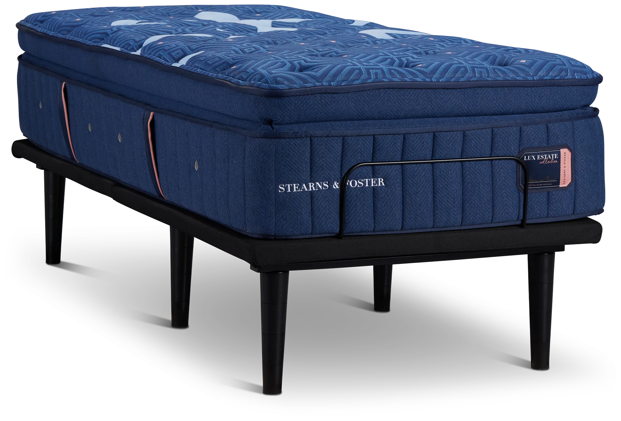 Stearns & Foster Lux Estate Soft Ease Adjustable Mattress Set