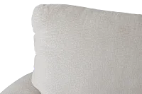 Colby White Micro Loveseat