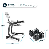 Echelon Fit Adj Weight With Stand Dumbbells