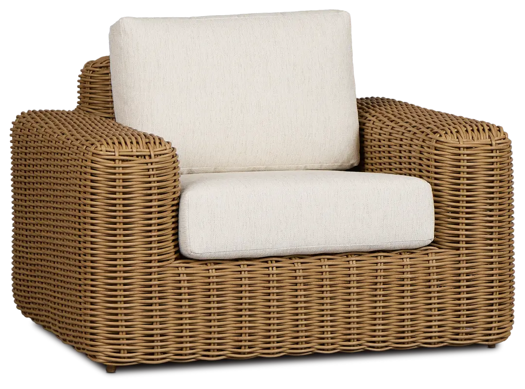Mallorca Brown Chair With Light Beige Cushions Mallorca Brown Chair With Light Beige Cushions