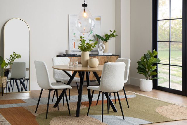 Lynden Light Tone Round Table