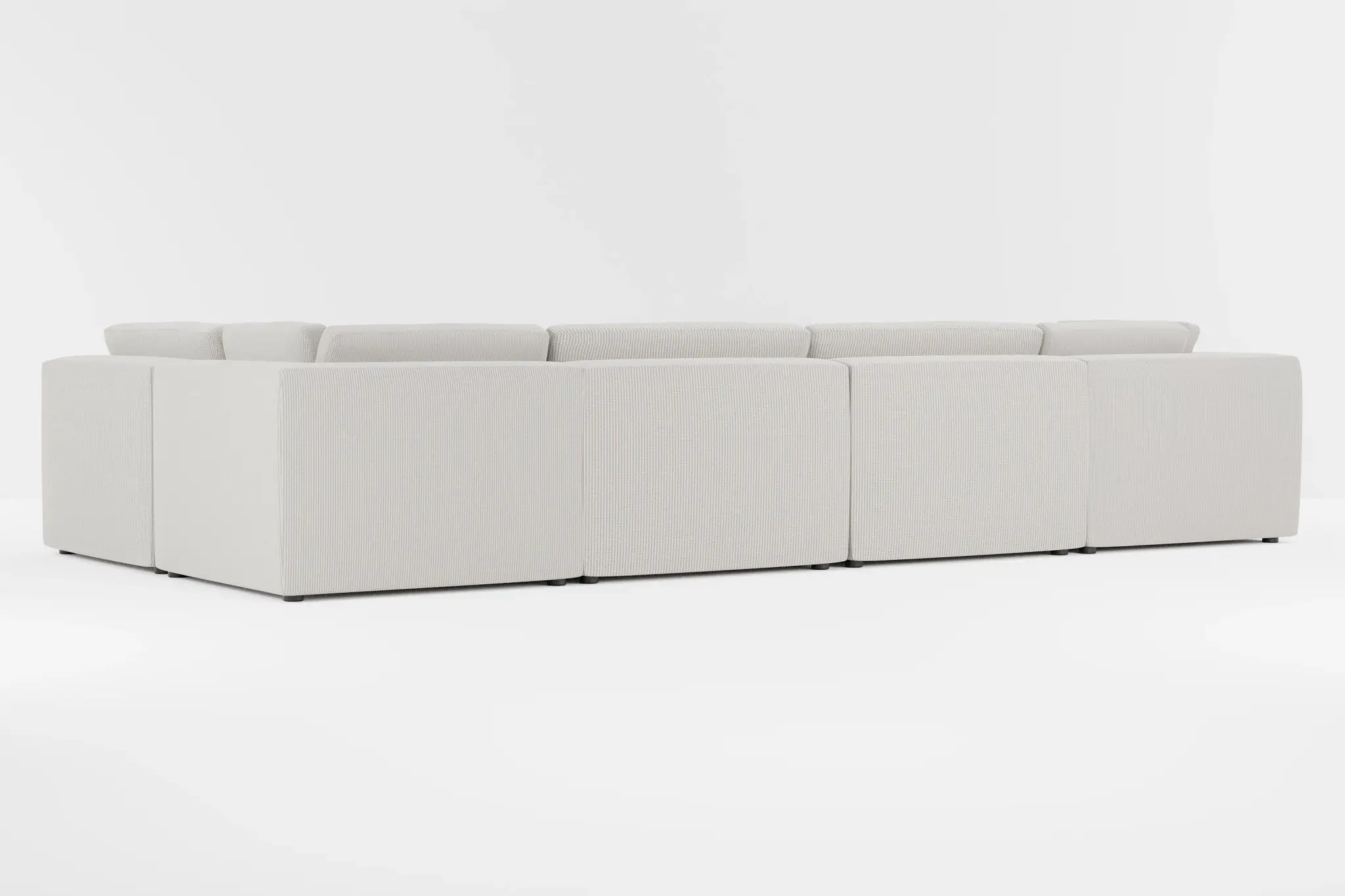 Destin Lucy Light Beige Fabric 8-piece Pit Sectional Destin Lucy Light Beige Fabric 8-piece Pit Sectional