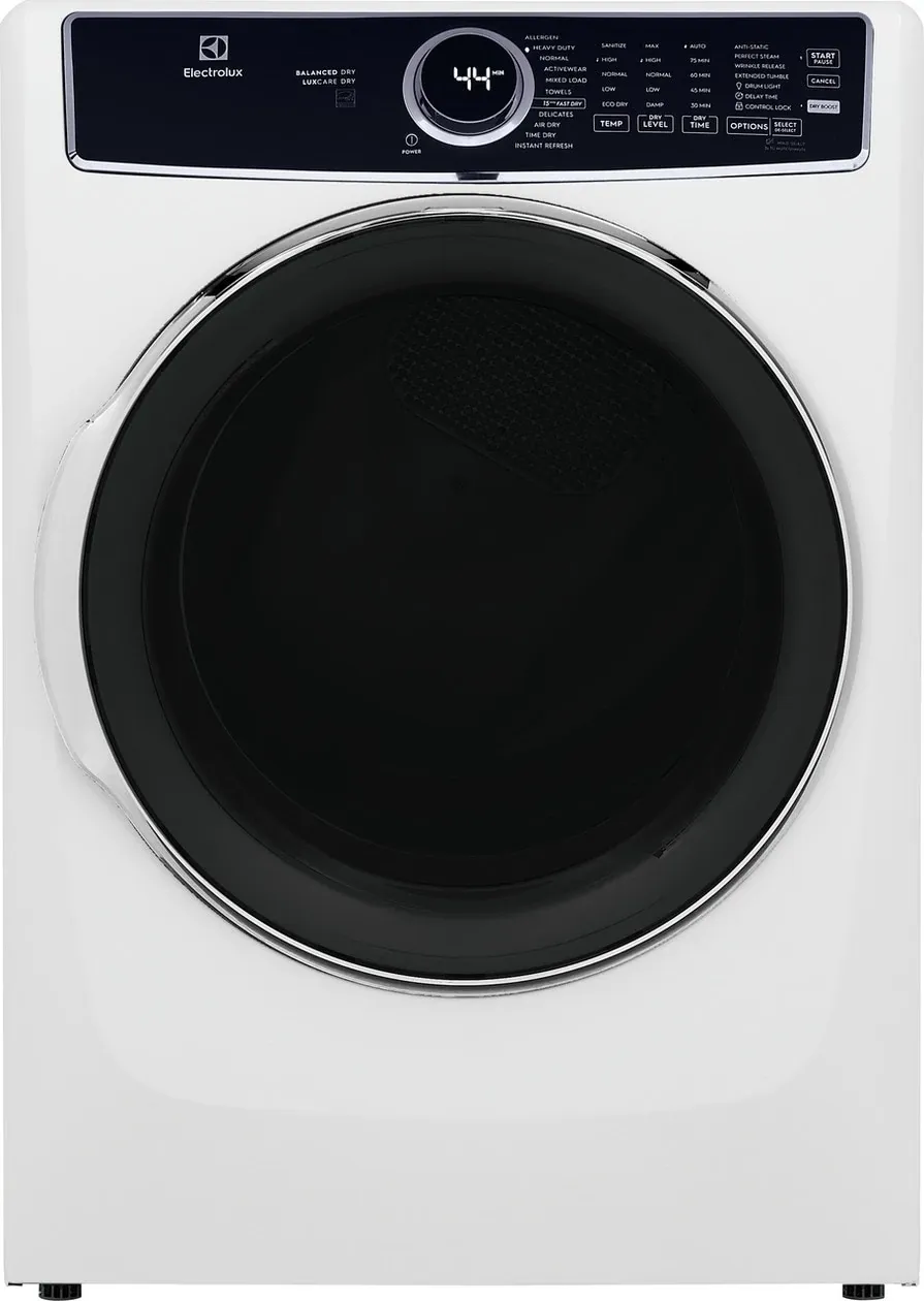 Electrolux 7637 Series White Front Load Electric Dryer