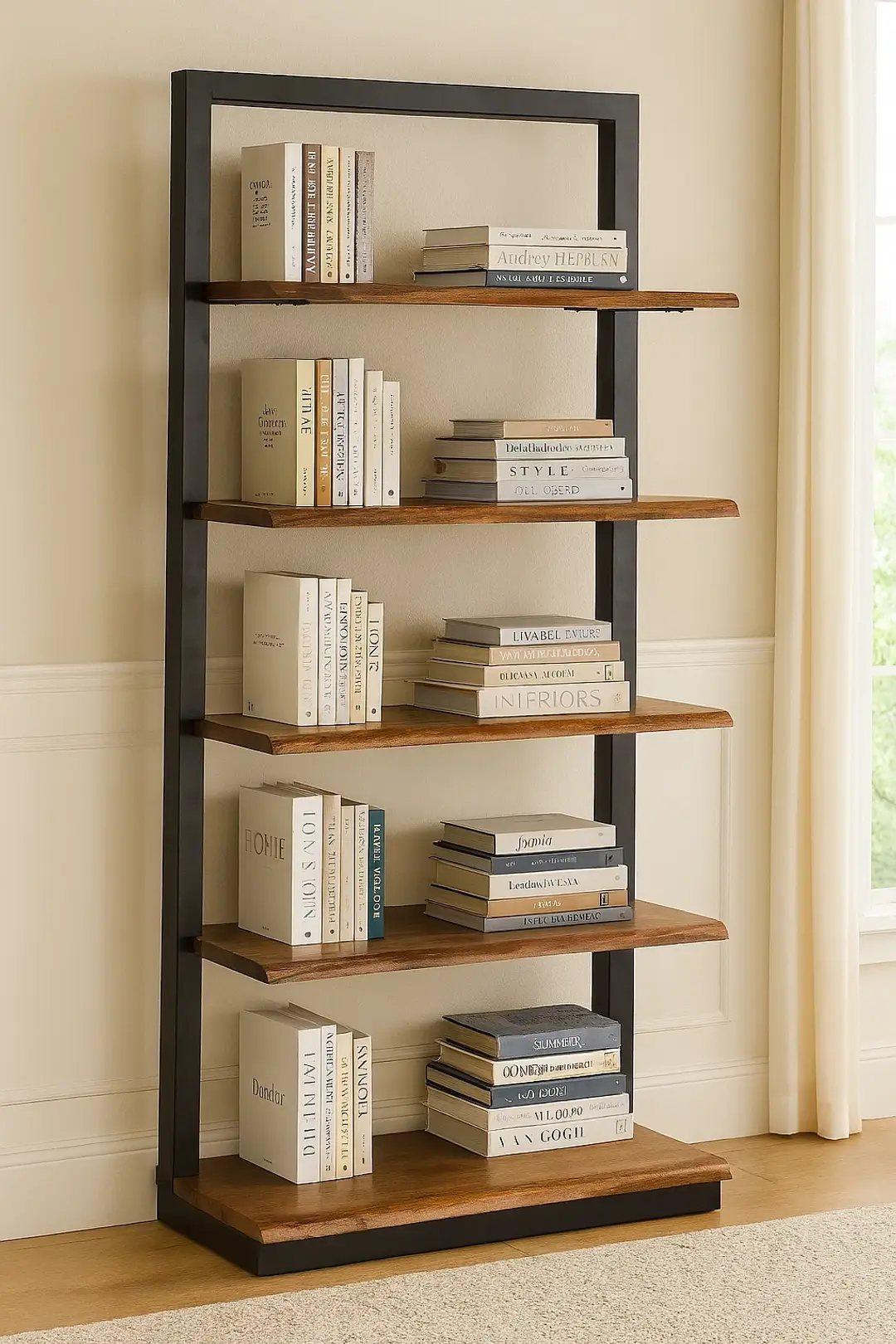 Joel Mid Tone Bookcase Joel Mid Tone Bookcase