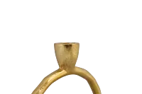 Ringo Gold Large Candle Holder